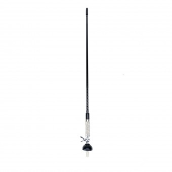 ANTENA CB PNI S60 CU FLUTURE, LUNGIME 59 CM, CU MONTURA, CABLU SI MUFA PL259, FIBRA DE STICLA