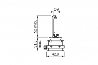 BEC D1S 85V 35W ECO HID BOSCH