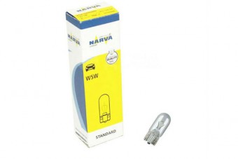 BEC FARA SOCLU W5W 12V SET 10 BUC NARVA