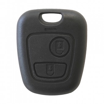 CARCASA CHEIE CONTACT PENTRU PEUGEOT 106 / 107 / 206 / 207 / BERLINGO / XSARA PICASSO / SAXO, 2 BUTOANE, FARA CHEIE