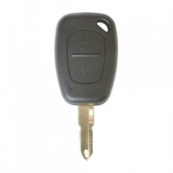 CARCASA CHEIE CONTACT PENTRU RENAULT CLIO / KANGOO / MASTER / MODUS / TRAFIC, 2 BUTOANE, CU CHEIE