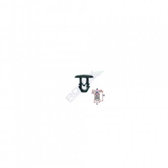 CLIPS GARNITURA PENTRU FIAT DUCATO SET 25 BUC