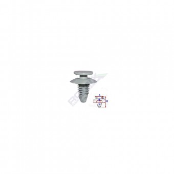 CLIPS TAPITERIE PENTRU FIAT/ALFA ROMEO SET 10 BUC