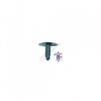 CLIPS TAPITERIE PENTRU FORD 7X22.5MM - NEGRU SET 10 BUC