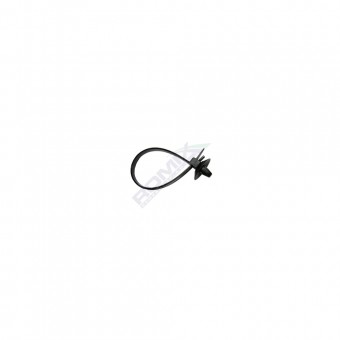 CLIPS TIP COLIER VW - NEGRU SET 10 BUC