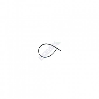 COLIER CABLURI UNIVERSAL 5X370MM - NEGRU SET 100 BUC
