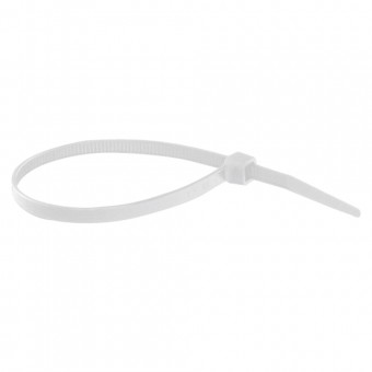 COLIERE NYLON ALBE REZISTENTE UV 3.5X290MM SET 100BUC - NORMA