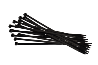 COLIERE NYLON NEGRE 3.6*360 MM SET 100 BUC
