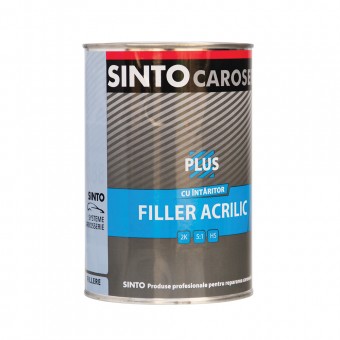FILLER ACRILIC PLUS 5:1 CU INTARITOR - GRI 0.75L + 0.15L SINTO
