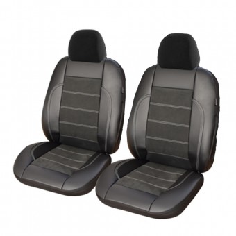 HUSE SCAUN EXCLUSIVE LEATHER & ALCANTARA-SET 2 BUC