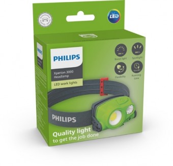LAMPA DE CAP CU LED, CU DOUA MODURI PHILIPS XPERION 3000