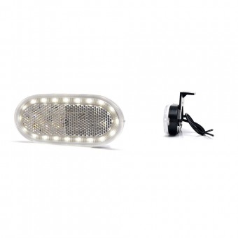 LAMPA GABARIT LED 1388 W197, 12V-24V, POZITIE ALB WAS