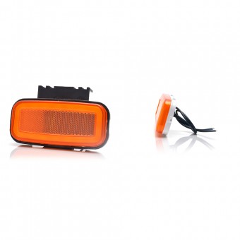 LAMPA GABARIT LED 1402 W199, 12V-24V, POZITIE PORTOCALIU WAS