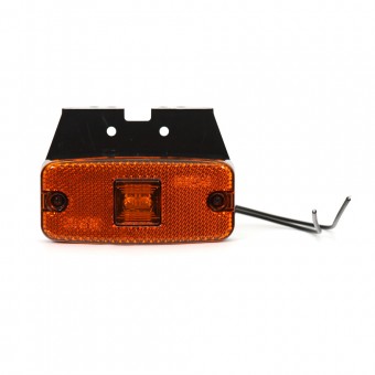 LAMPA GABARIT LED 223Z W46, 12V-24V, POZITIE PORTOCALIU WAS