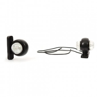 LAMPA GABARIT LED 275 W56, 12V-24V, POZITIE ALB / ROSU WAS