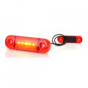 LAMPA GABARIT LED 712 W97.2, 12V-24V, POZITIE ROSU WAS