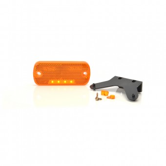 LAMPA GABARIT LED 904 W128, 12V-24V, POZITIE PORTOCALIU WAS