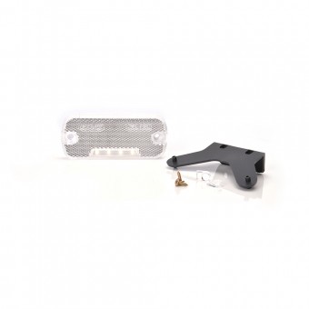 LAMPA GABARIT LED 906 W128, 12V-24V, POZITIE ALB WAS