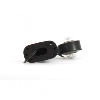 LAMPA GABARIT LED CU BRAT 135L/I W21.2, 12V-24V, POZITIE ALB / ROSU DREAPTA WAS