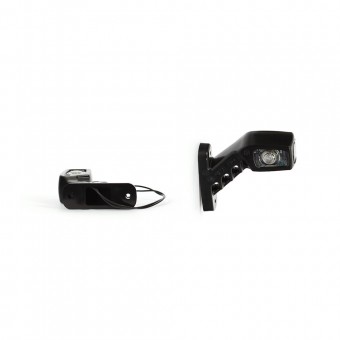 LAMPA GABARIT LED CU BRAT 241P W49, 12V-24V, POZITIE ALB / ROSU / PORTOCALIU DREAPTA WAS
