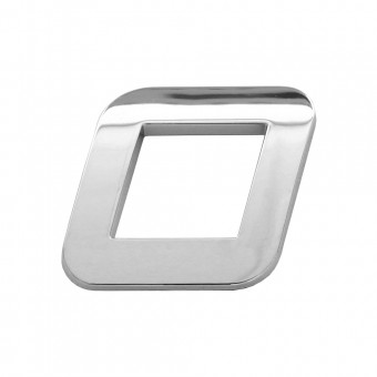 ORNAMENT AUTO 3D. CIFRA 0. 26 MM. CROMAT