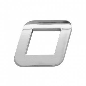ORNAMENT AUTO 3D. LITERA O. 26 MM. CROMAT