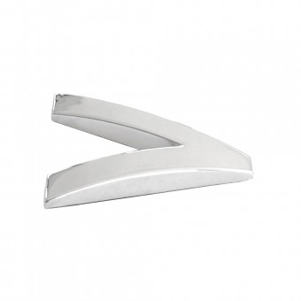 ORNAMENT AUTO 3D. LITERA V. 26 MM. CROMAT