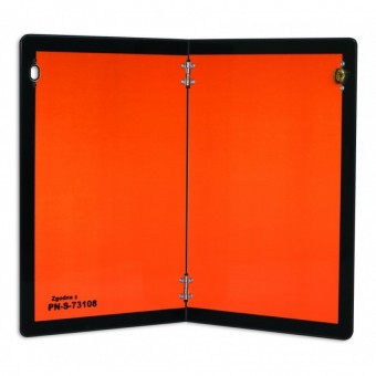 PLACA ADR 40X30 CM ALUMINIU PLIABILA VERTICAL HICO
