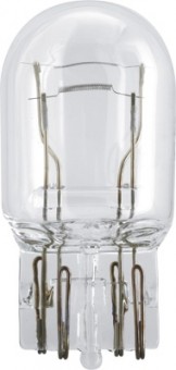 SET 2 BECURI FARA SOCLU 12 V W21/5W W3X16q PHILIPS