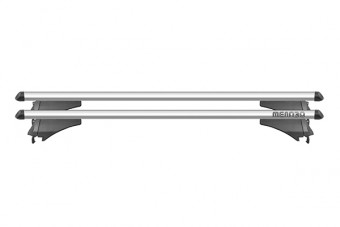 SET BARE PORTBAGAJ TRANSVERSALE ALUMINIU TIGER SILVER XL 135CM