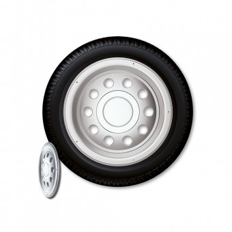 SET CAPACE ROTI 22.5` CAMION SPATE