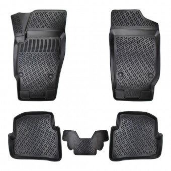 SET COVORASE AUTO CAUCIUC UMBRELLA PENTRU VW POLO V (6R / 6C / 61) 2009-2017
