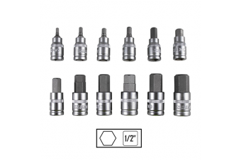 SET DE 12 PIESE 1/2` IMBUSURI HEX. JBM
