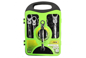 SET DE 7 CHEI COMBINATE CU CLICHET SI CAP ROTATIV JBM
