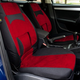 SET HUSE SCAUN COMFORT ROSU