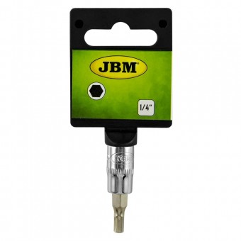 TUBULARA 1/4` CU BIT IMBUS 4 MM JBM