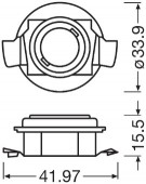 ADAPTOR BEC H7 LED BMW, CITROEN, MERCEDES, SKODA, OPEL, VW OSRAM