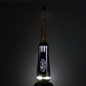 ANTENA CB PNI LED 2000, LUNGIME 90 CM, ILUMINARE IN TIMPUL EMISIEI, CU MAGNET INCLUS