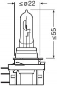 BEC 12V H15 15/55 W ORIGINAL OSRAM