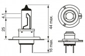 BEC 12V H7 55W ECO BOSCH