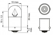 BEC 24V R5W 5W ECO TRUCK SET 10 BUC BOSCH