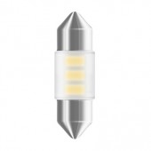 BEC AUXILIAR CU LED 12V (C5W 31mm) WHITE 6000K BLI 1 BUC OSRAM