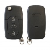CARCASA CHEIE CONTACT PENTRU AUDI A3 / A6 / A8, 3 BUTOANE, CU CHEIE