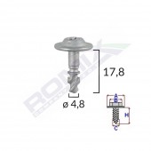 CLIPS CAPAC MOTOR PENTRU BMW/AUDI 4.8X14.8MM - NEGRU SET 10 BUC