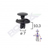 CLIPS FIXARE PENTRU TOYOTA/SUZUKI 7X10.3MM - NEGRU SET 10 BUC