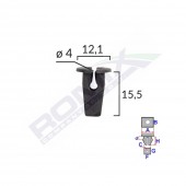 CLIPS FIXARE PENTRU VW SKODA - NEGRU SET 10 BUC