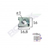 CLIPS METALIC FIXARE UNIVERSAL SET 10 BUC