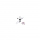 CLIPS TAPITERIE PENTRU FORD/IVECO 8X21.6MM - ALB SET 10 BUC