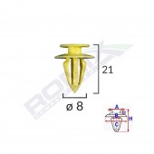 CLIPS TAPITERIE PENTRU VW/FORD/SEAT SET 10 BUC