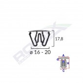 CLIPS UNIVERSAL NEGRU SET 10 BUC